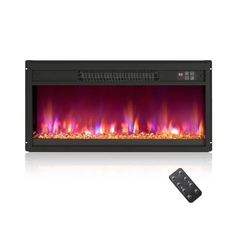 18/23/26 Inch 1500W Vista Electric Fireplace Insert with Remote Control